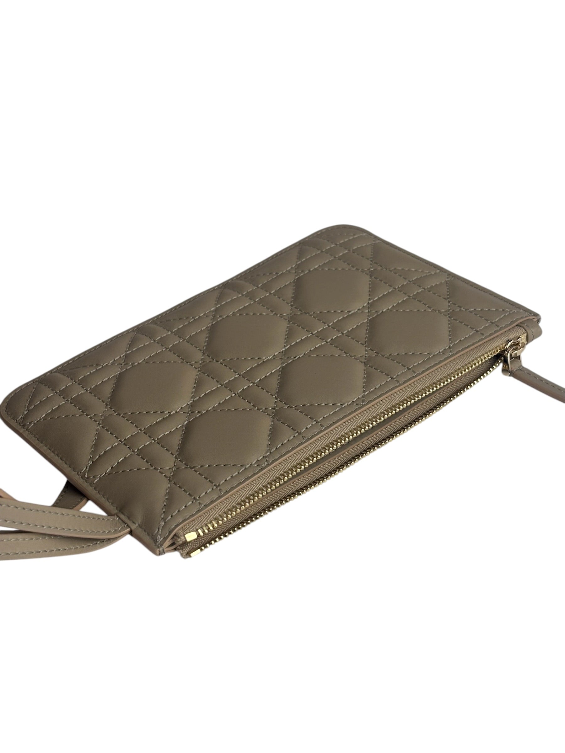 Christian Dior Calfskin Macrocannage Toujours Handbag