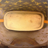 Louis Vuitton Black Vinyl/Leather Trim Cabas Ambre Tote PM