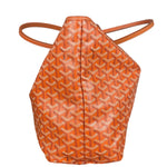 Goyard Saint Louis Orange Leather Tote Bag