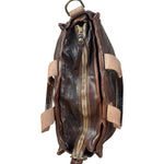 Campomaggi Dark Brown Leather 2 Way Tote