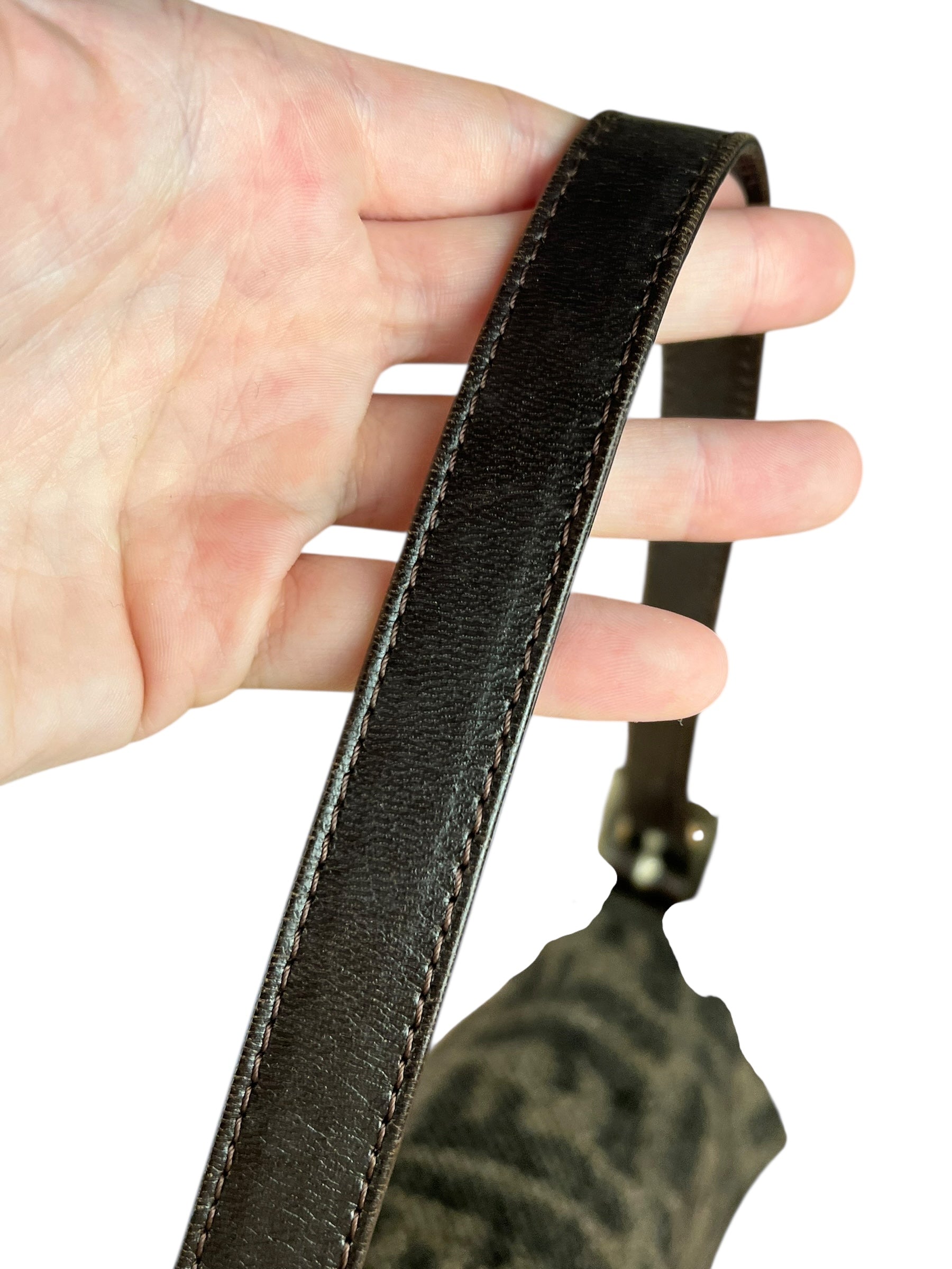 Fendi Wool Zucca Baguette