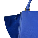Celine Blue Trapeze Two-Way Bag
