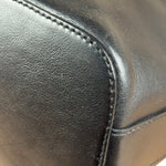 Gucci Black Leather Chain Hobo Bag