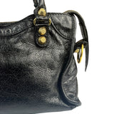 Balenciaga Black Calfskin Mini Le City Bag
