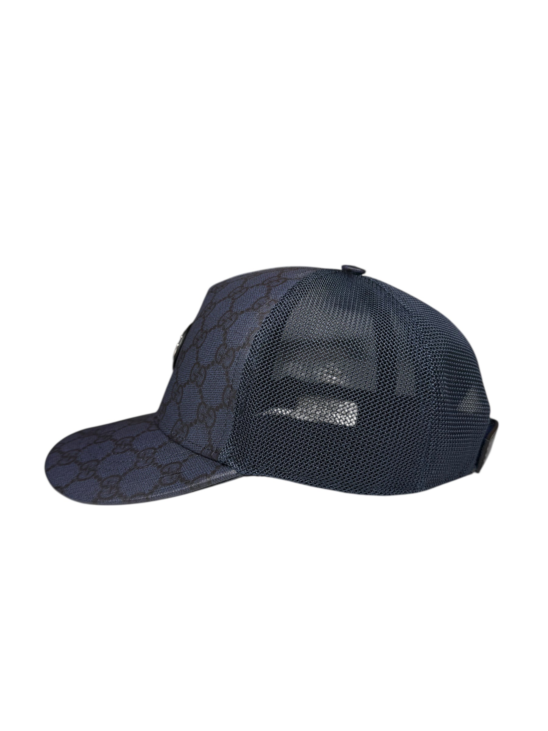 Gucci Trucker Hat Navy Blue