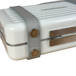 Rimowa Personal Polycarbonate Crossbody Clutch White