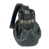 Chanel Grey Quilted Leather Tote Bag 2006