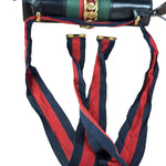 Gucci Black Leather Small Sylvie Shoulder Bag