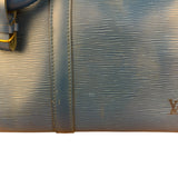 Louis Vuitton Vintage Blue Epi Leather Keepall
