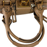 Chloe Brown Leather Paddington Shoulder Bag