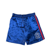 Gucci Vintage Blue NY Yankees Acetate Shorts