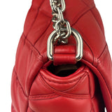 Louis Vuitton Red Lambskin GO-14 Malletage Shoulder Bag