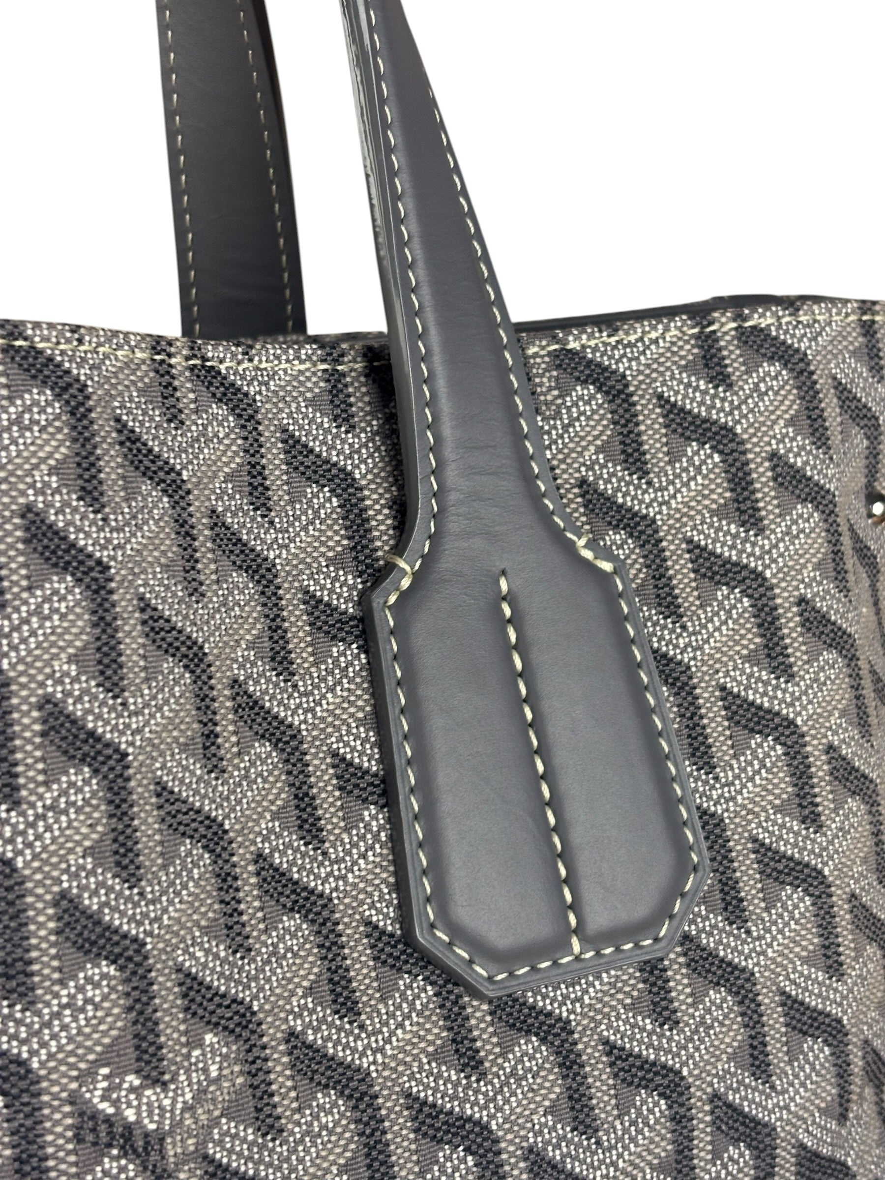 Goyard Grey Canvas Voltaire 2Way Tote