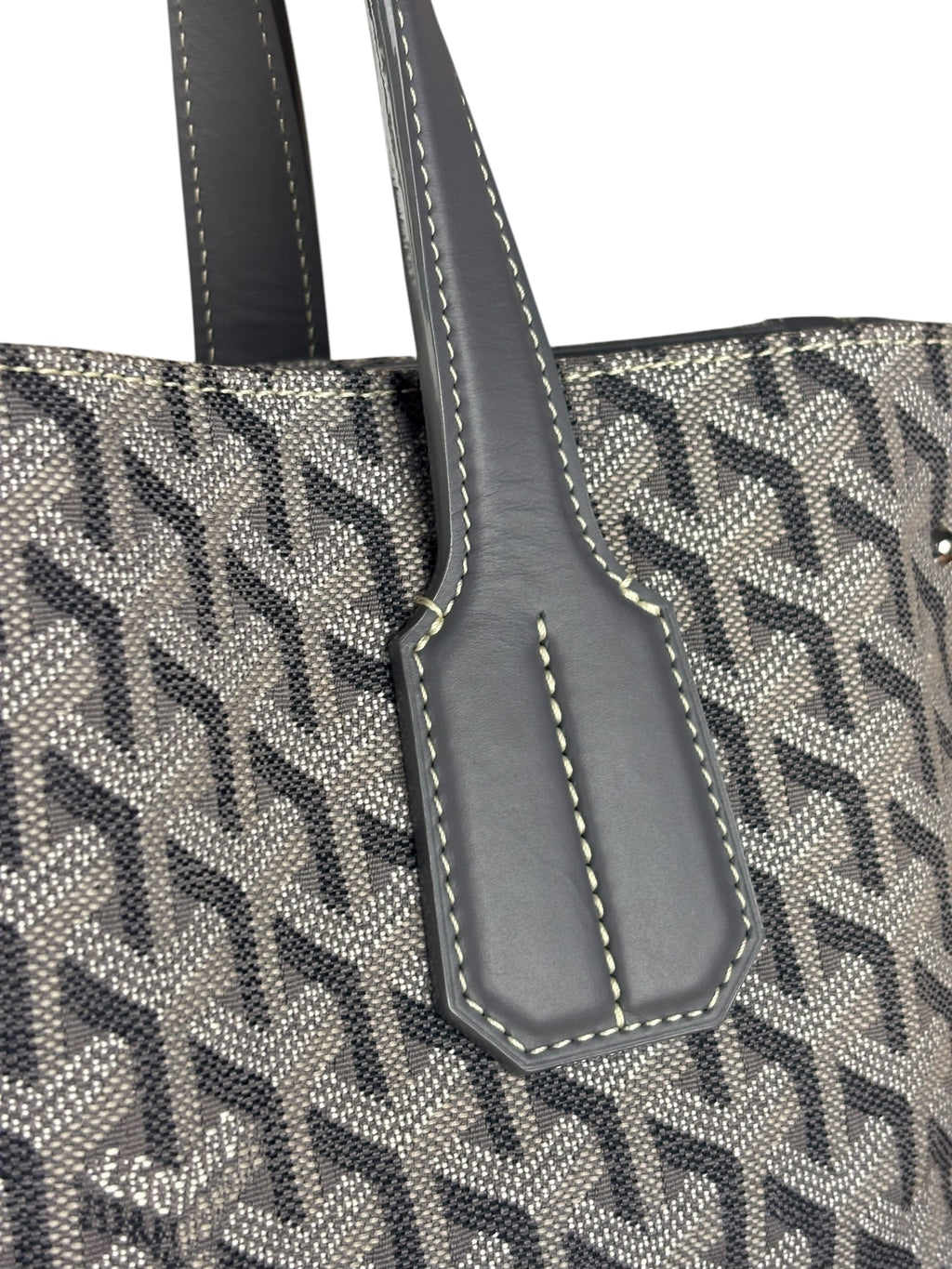 Goyard Grey Canvas Voltaire 2Way Tote