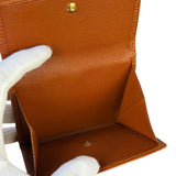Louis Vuitton Brown Leather Elise Compact Wallet