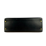 Hermes Kelly 32 Black Box Leather 1991