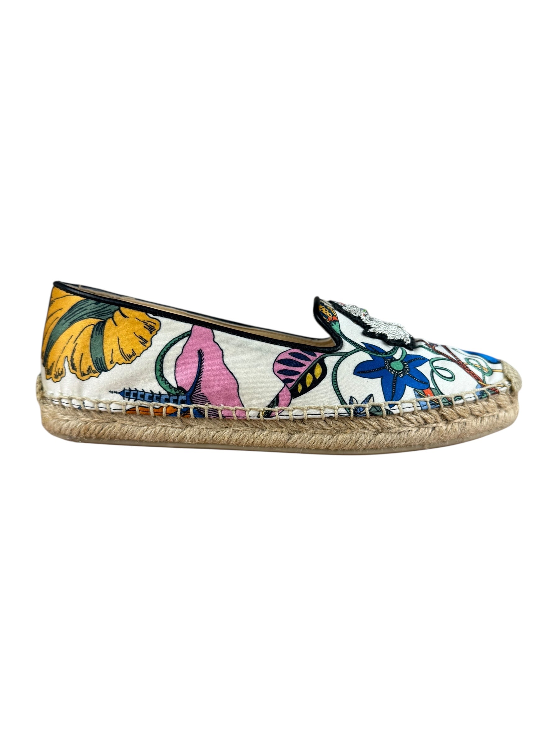 Christian Louboutin Patterned Flat Espadrilles