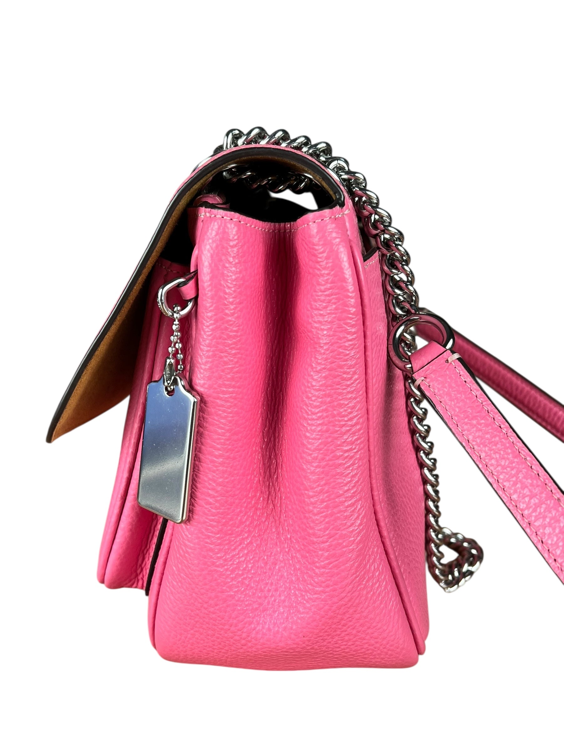 Coach Leather Klare Crossbody 25 Pink