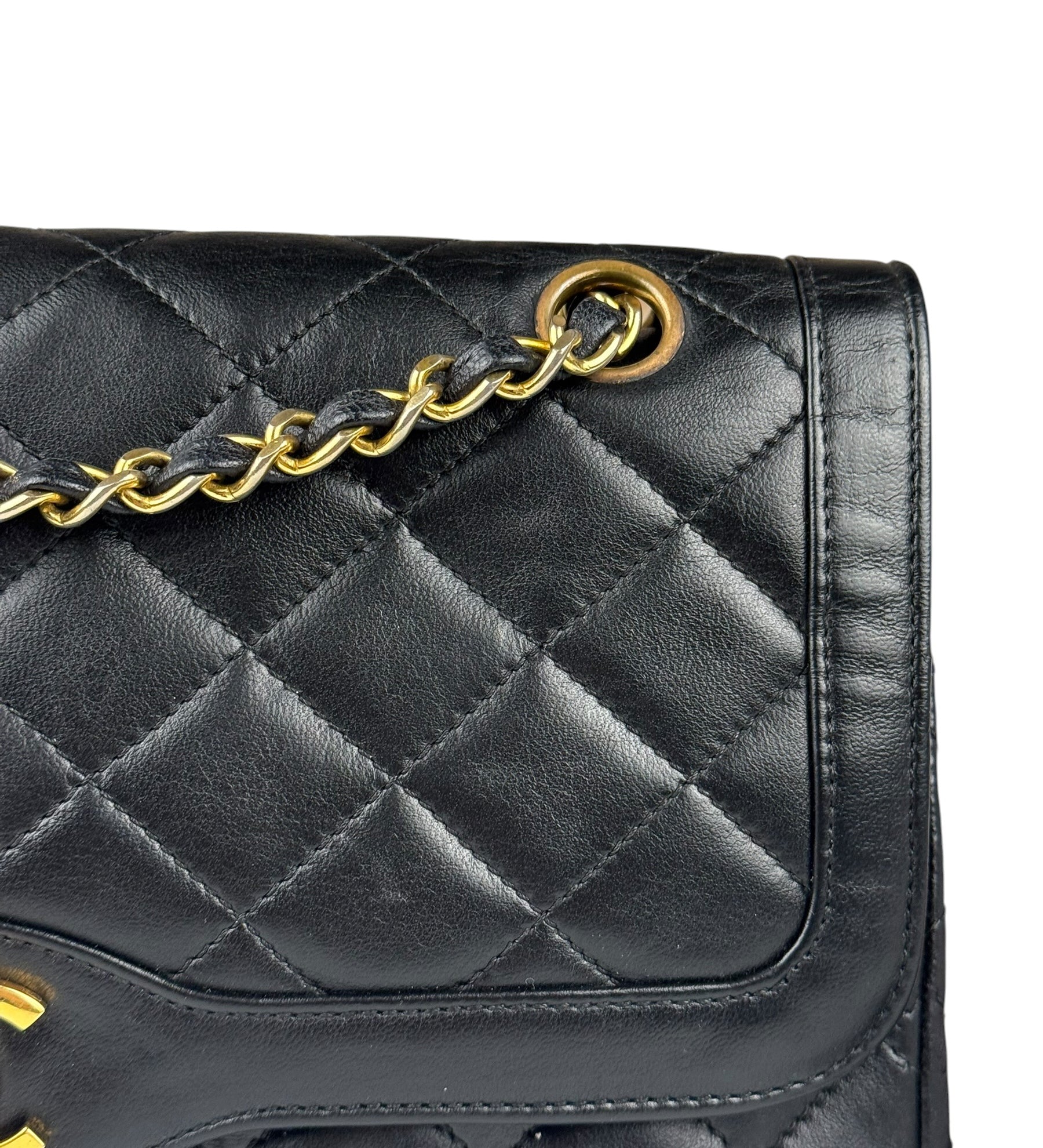 Chanel Paris Matelasse Lambskin Quilted Flap 1994