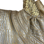 Fendi Metallic Gold Spy Shoulder Bag