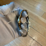 Gucci Gold Plated Link Black Dial