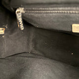 Chanel Vintage Patent Chocolate Bar Bowler Bag