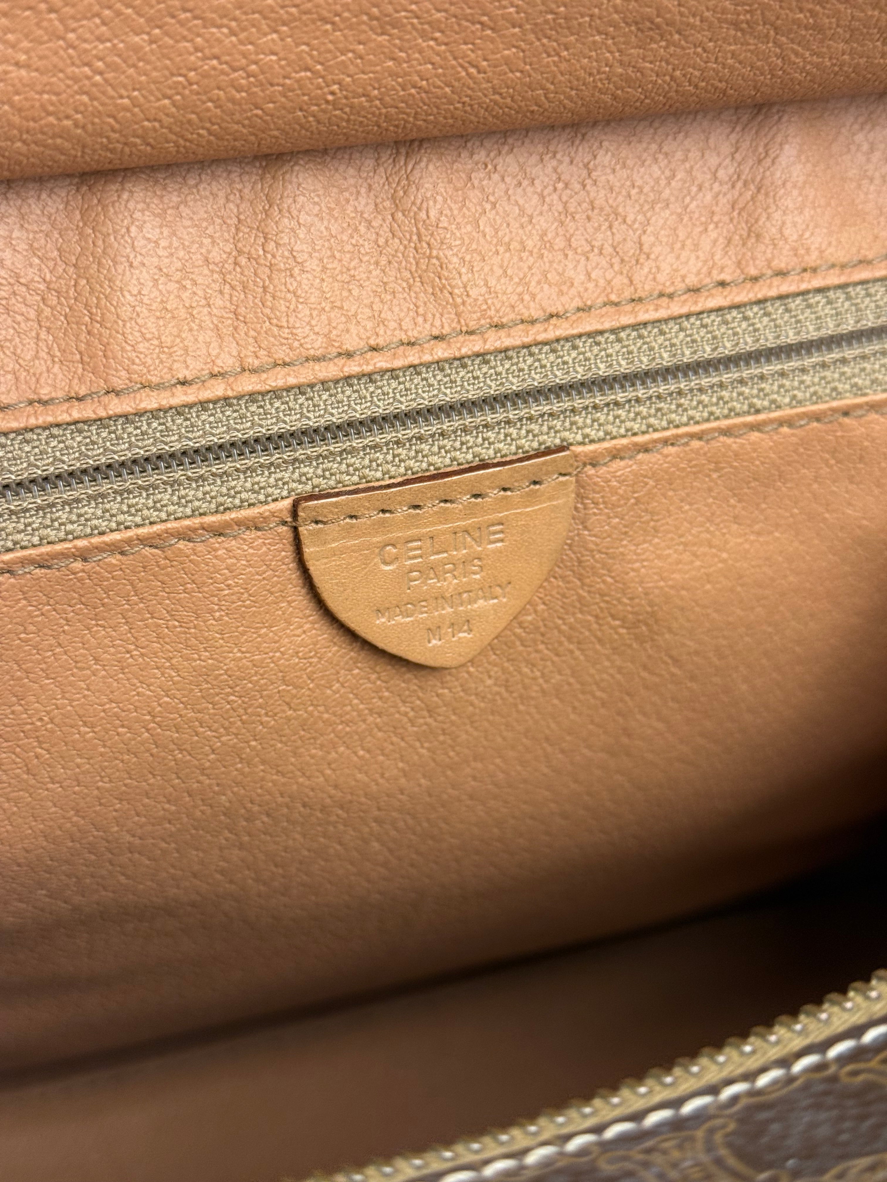 Celine Vintage Macadam Handbag