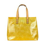 Louis Vuitton Monogram Vernis Reade PM Yellow