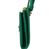Jacquemus Green Le Pichoto Leather Shoulder Bag