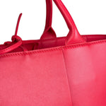 Bottega Veneta Red Leather Arco Tote Bag