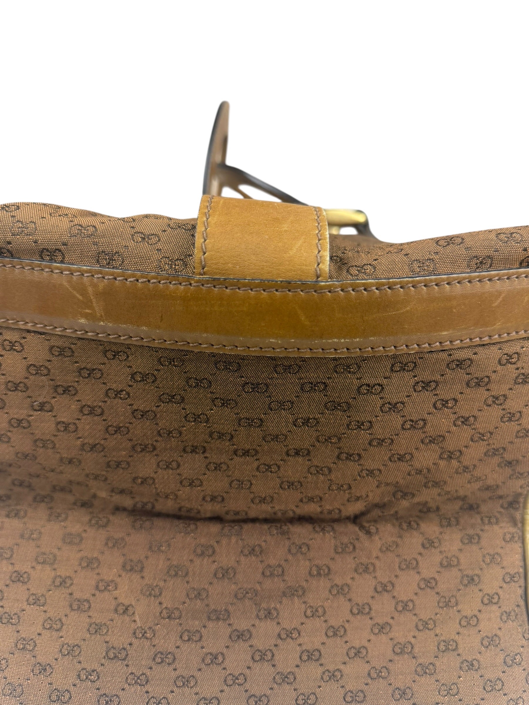 Gucci Vintage Micro GG Travel Bag