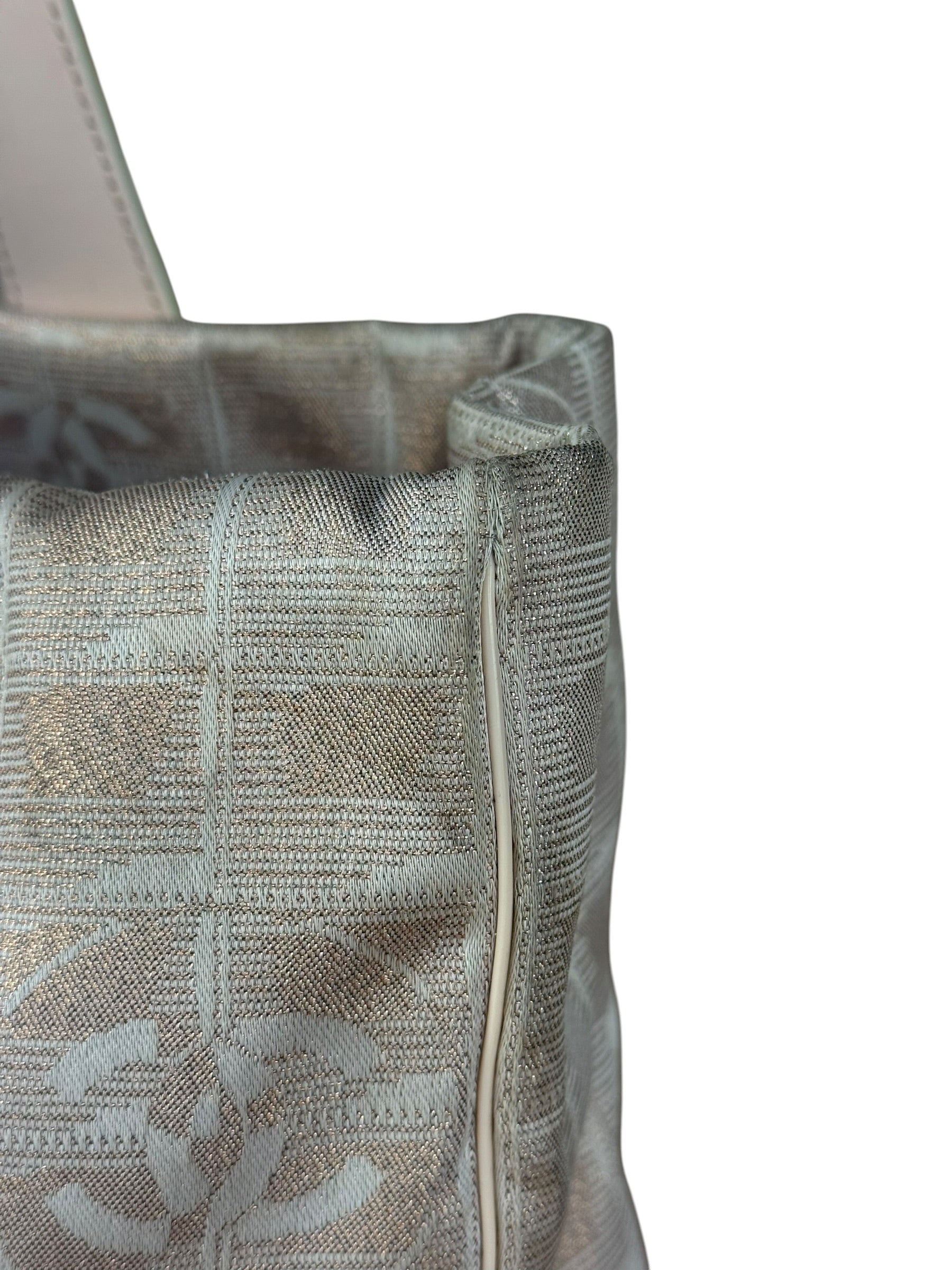 Chanel Pink Metallic Travel Line Tote