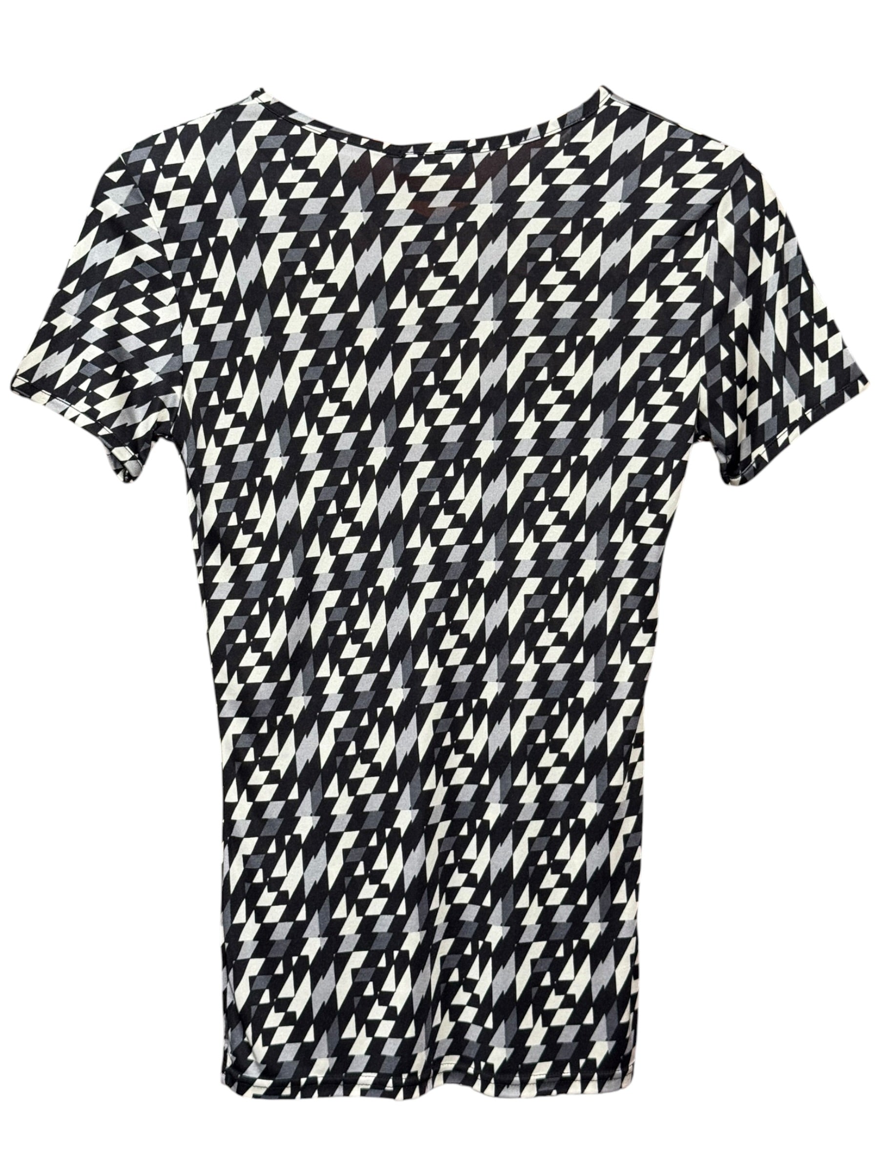 Fendi Vintage Geometric Dress Black