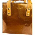 Louis Vuitton Bronze Monogram Vernis Reade Tote Bag PM