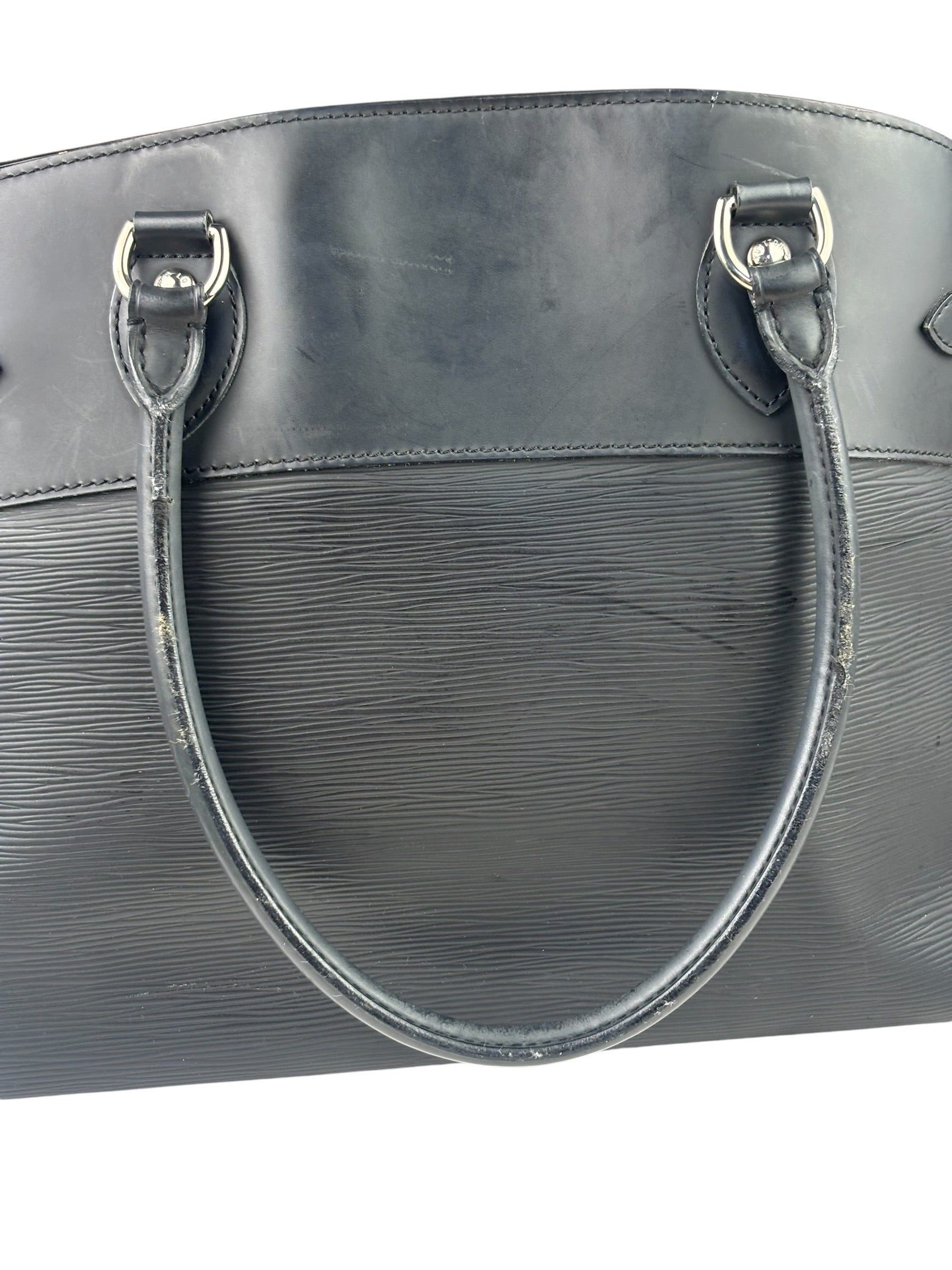Louis Vuitton Black Epi Leather Passy Tote GM