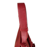 Loewe Vintage Red Leather Shoulder Bag