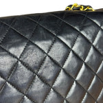 Chanel CC Black Classic Flap Bag 1988