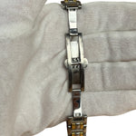 Gucci 940L 2 Tone Cream Round Stick Dial