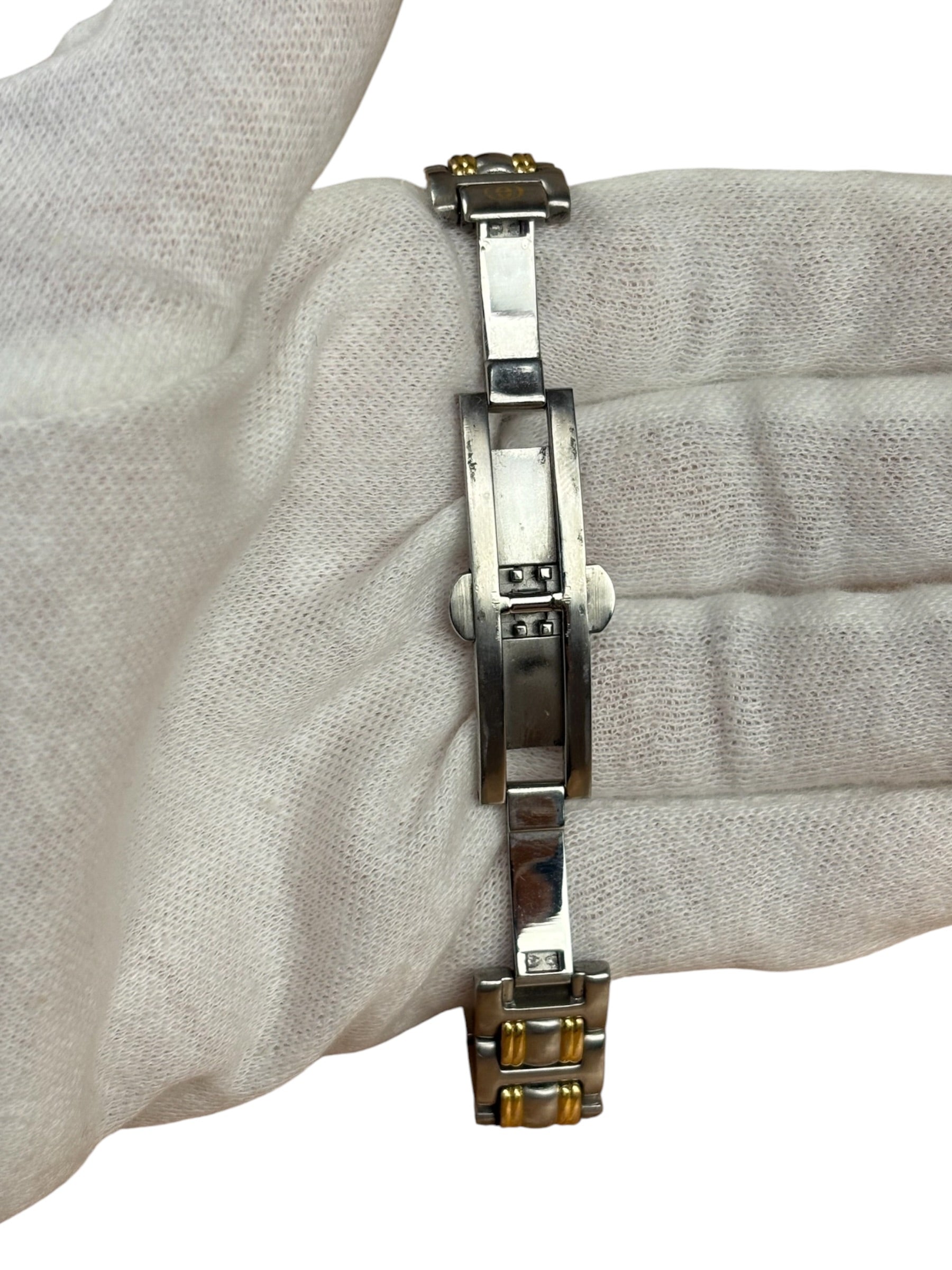 Gucci 940L 2 Tone Cream Round Stick Dial