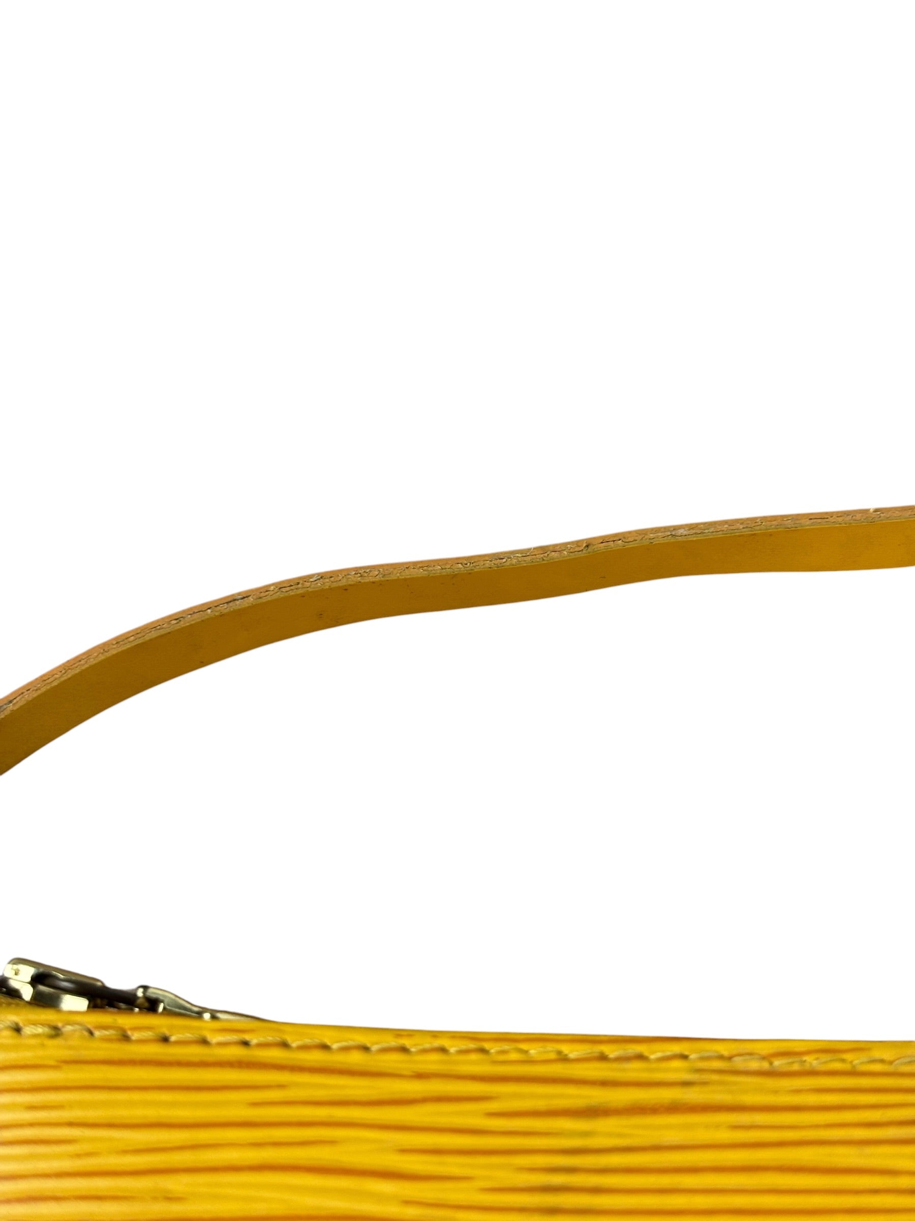 Louis Vuitton Yellow Epi Leather Pochette
