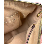 Gucci Pink Leather Guccissima Two-Way Boston Bag