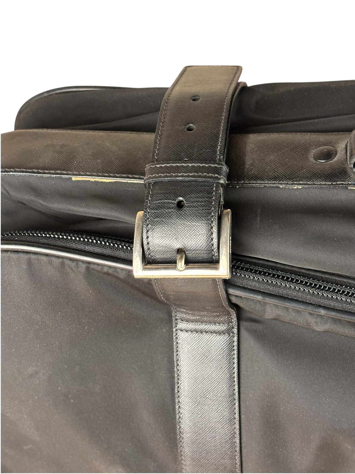 Prada Black Briefcase Saffiano Leather