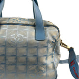 Chanel Blue CC Travel Line Tote Two-Way Bag
