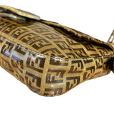 Fendi FF PVC Coated Canvas Baguette