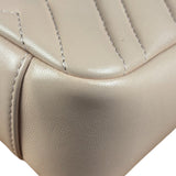 Gucci Pink Beige Leather Marmont Matelasse Small Shoulder Bag