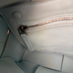 Bottega Veneta Intrecciato Leather Casette Crossbody Blue