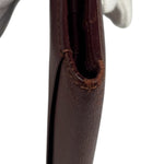 Cartier Vintage Burgundy Leather Wallet
