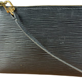 Louis Vuitton Epi Leather Pochette Black