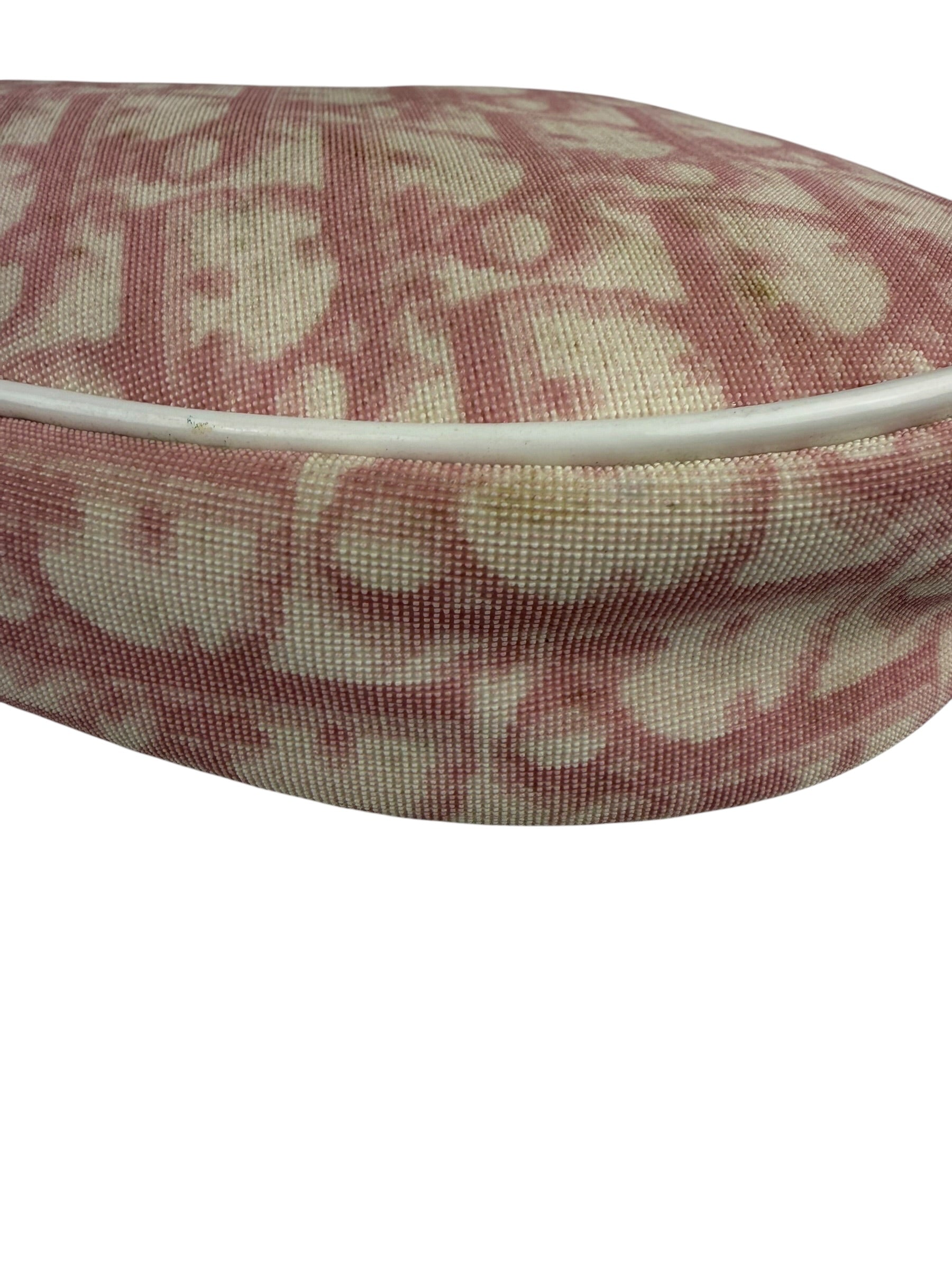 Christian Dior Vintage Monogram Diorissimo Trotter Saddle Pochette