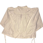 Marni White Pleated Button Down Blouse